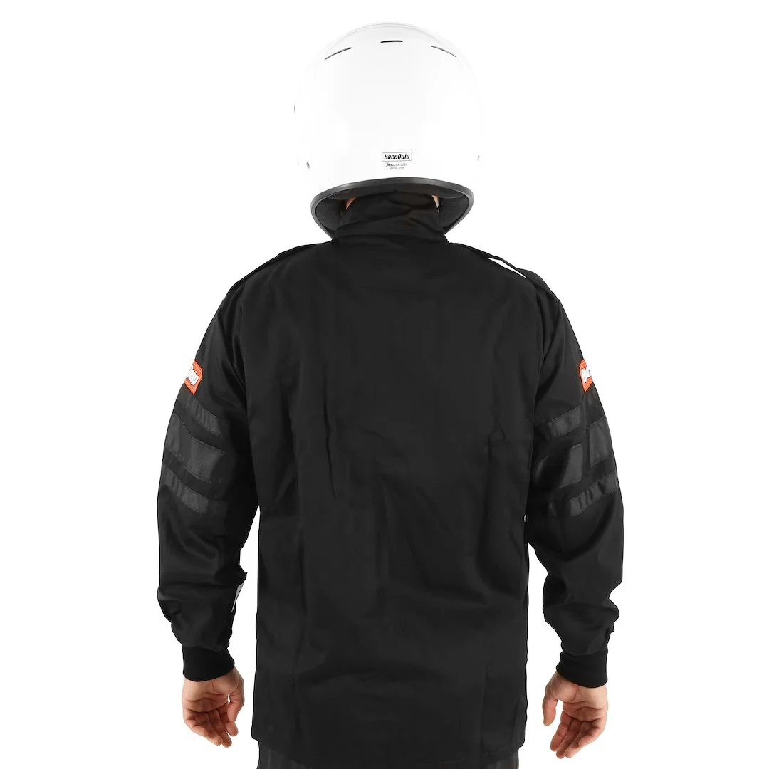 111005 – RACEQUIP Racing Apparel, Jacket Large SFI 3.2A/1 Rated Thermal Protective Performance 11 Bl - view 2